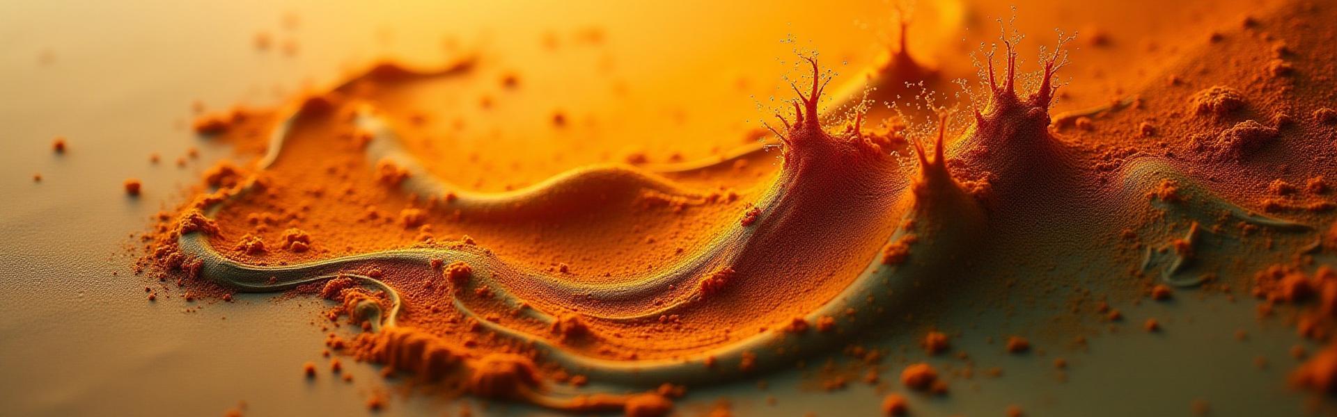 Artistic swirl of rich earth-toned pigments blending on canvas, representing creative consultation.