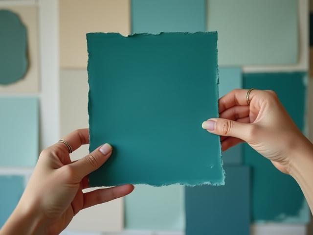 Custom Paint Consultation with color swatches and expert guidance