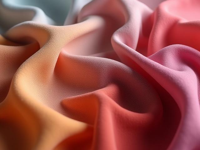 Close-up of pigment-inspired textile swatches with unique patterns